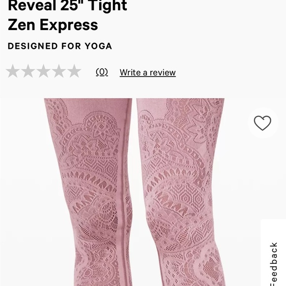Lululemon Zen Express Leggings *rare* - Picture 4 of 4
